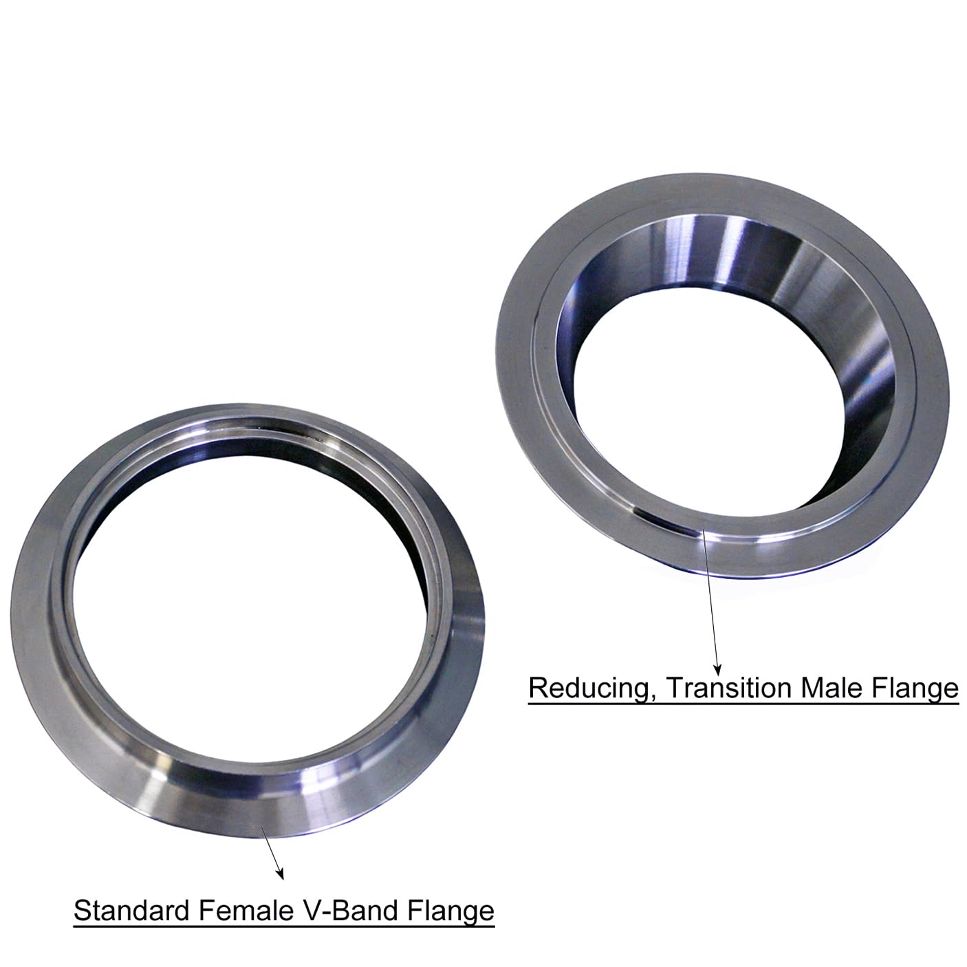 DeepFlow CNC machined transition flange delivers precise fit.