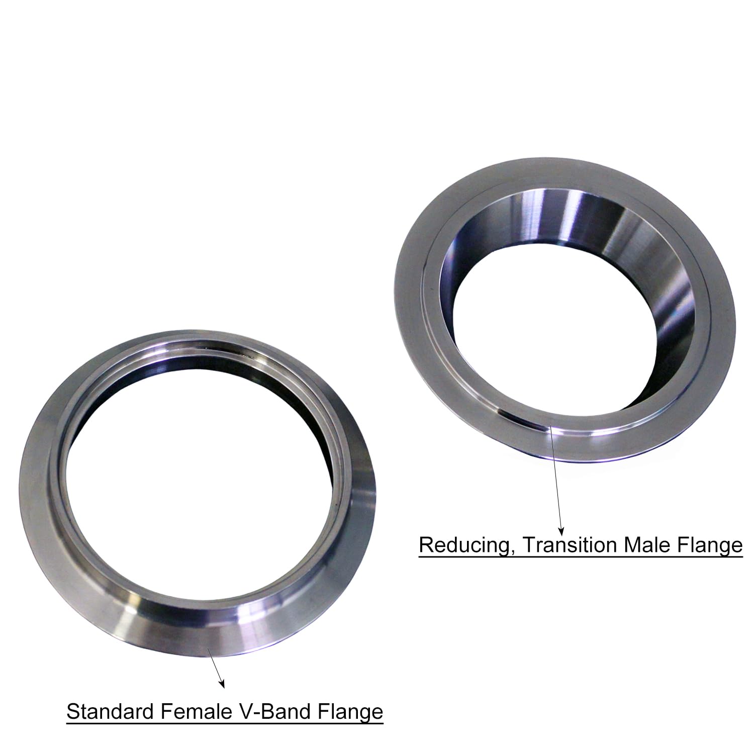 DeepFlow header-collector reducer 3in to 2.5in connects primary headers.