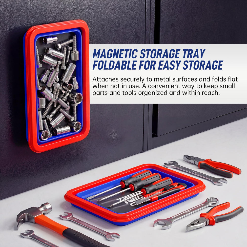 Deepredcoast durable silicone trays are easy to clean and surface-friendly.