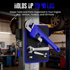 Deepredcoast-pvc-protection-layer shields tools and surfaces from oil and grease