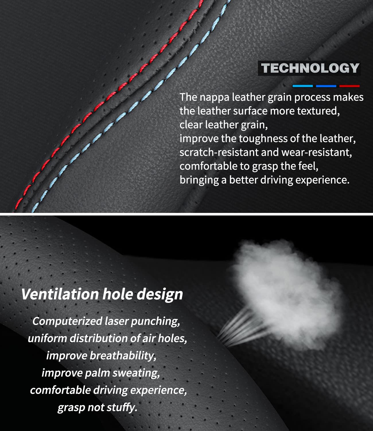 Deer Route premium leather feels durable, skin-friendly, and comfortable year-round.