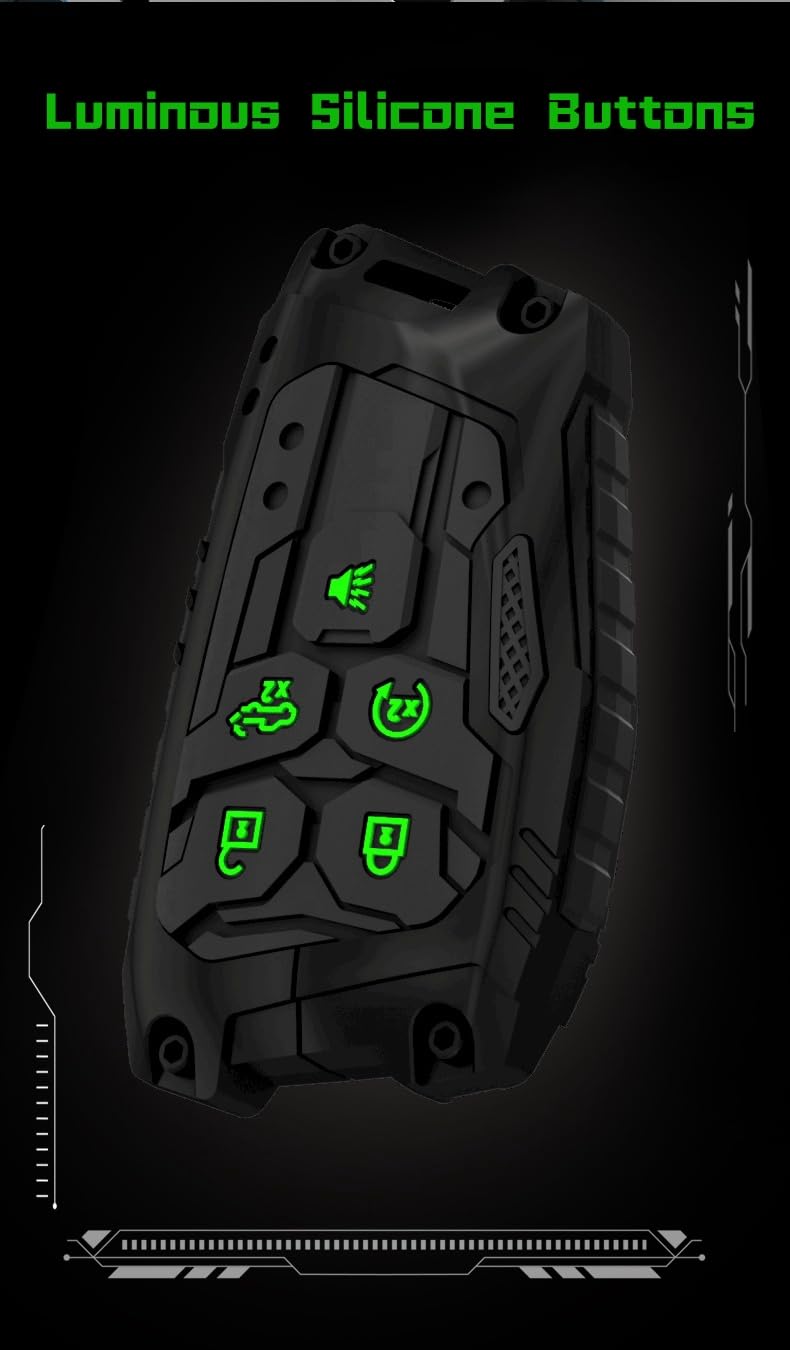 DEGEMEEN key fob cover with precision-1to1 mold delivers a perfect fit.