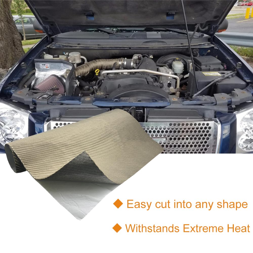DEGEOBERLIN heat barrier helps shield car battery for extended life.