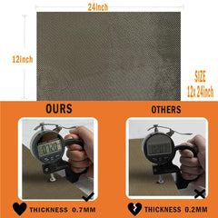 DEGEOBERLIN continuous-1800f operation heat shield protects floors from radiant heat.