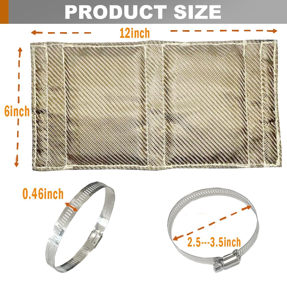 DEGEOBERLIN exhaust heat shield side view demonstrates heat protection for motorcycle