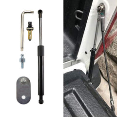 Dekalaii tailgate assist shock on Ford F-150 smooths tailgate lifting