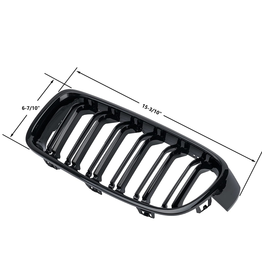 DEKEWEI ABS F30 grill made from durable ABS resists wear and fading.