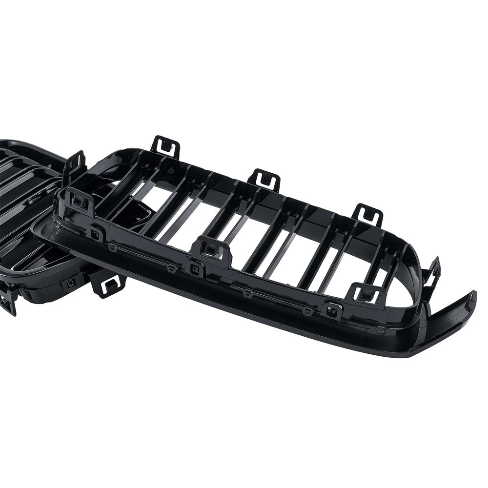 DEKEWEI ABS F30 gloss black texture grill adds premium, durable look.