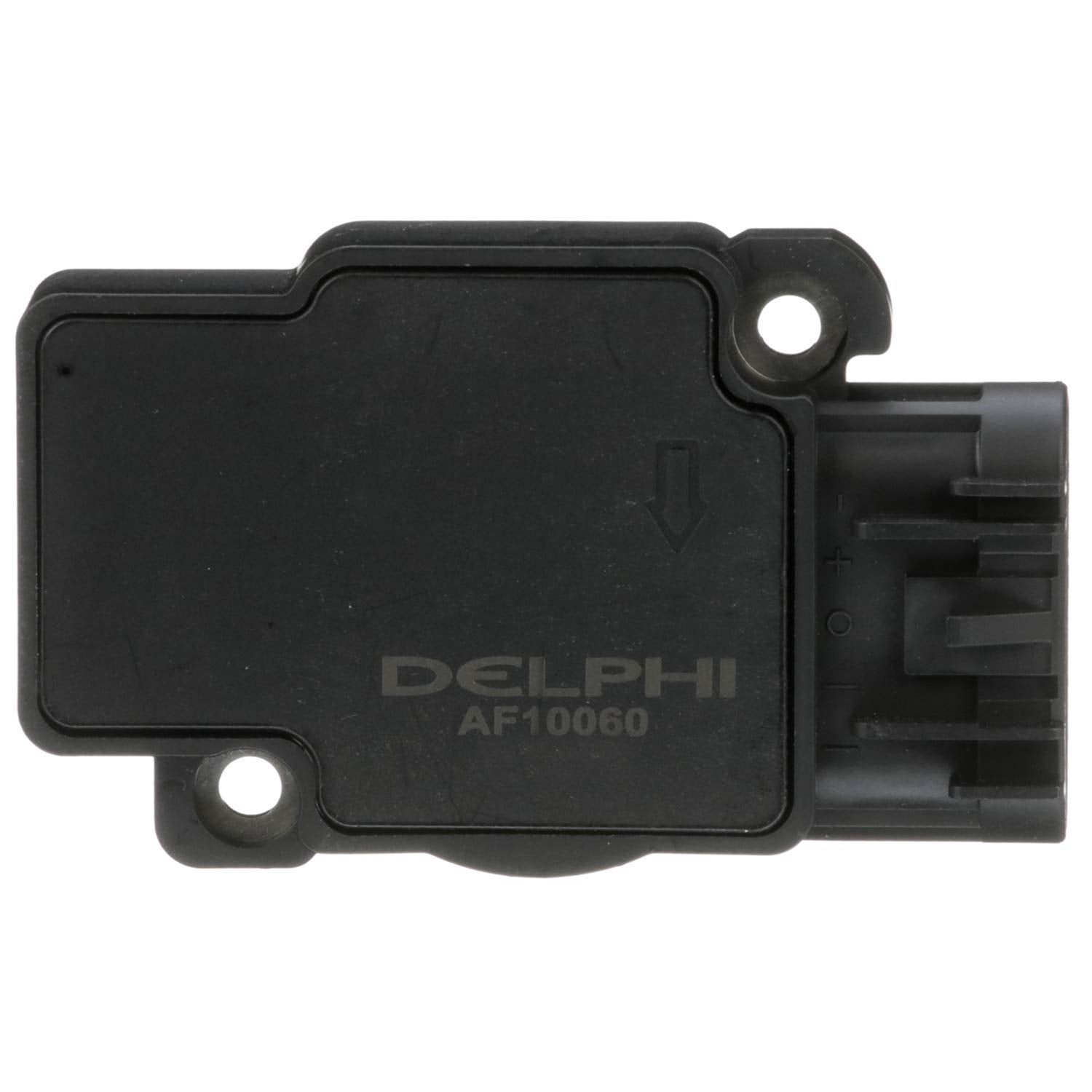 Delphi AF10060 MAF sensor close-up of dual heated elements