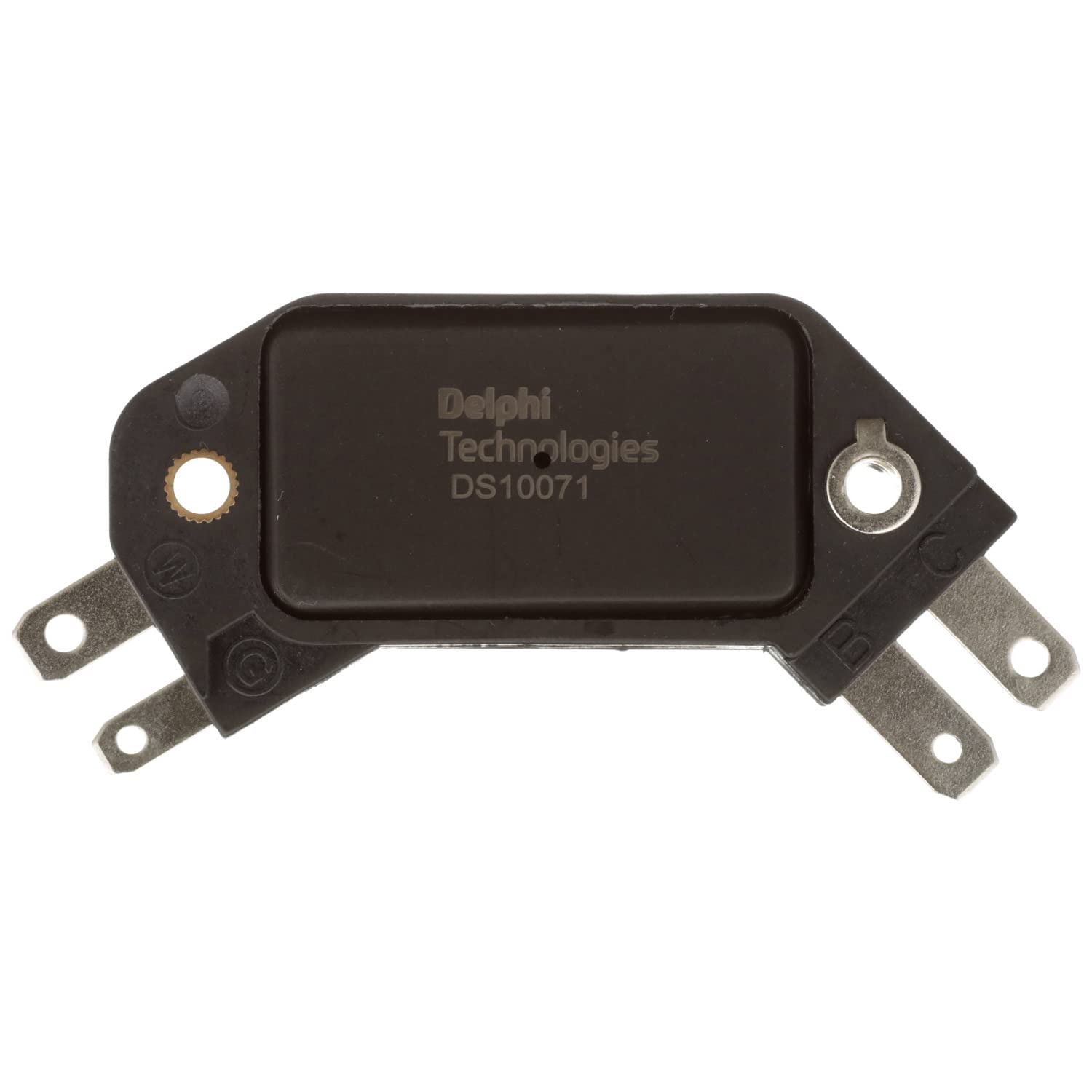 Delphi DS10071 rear view emphasizes heat transfer oriented layout