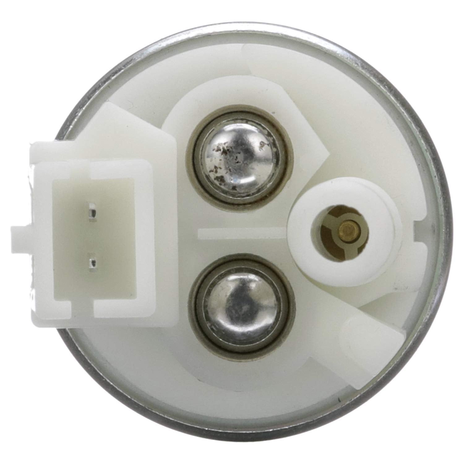 Delphi FE0114 pump module electrical connector detail for low-load electrical draw.