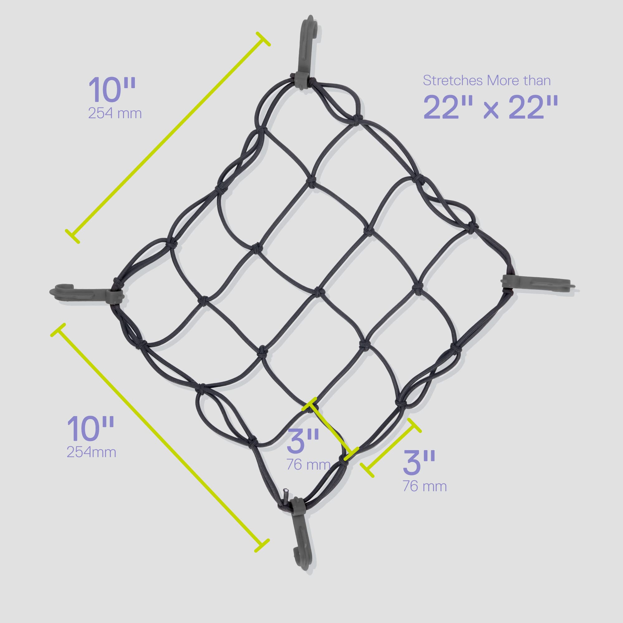 Delta Small Cargo Net for kayaks helps stash gear for adventures.