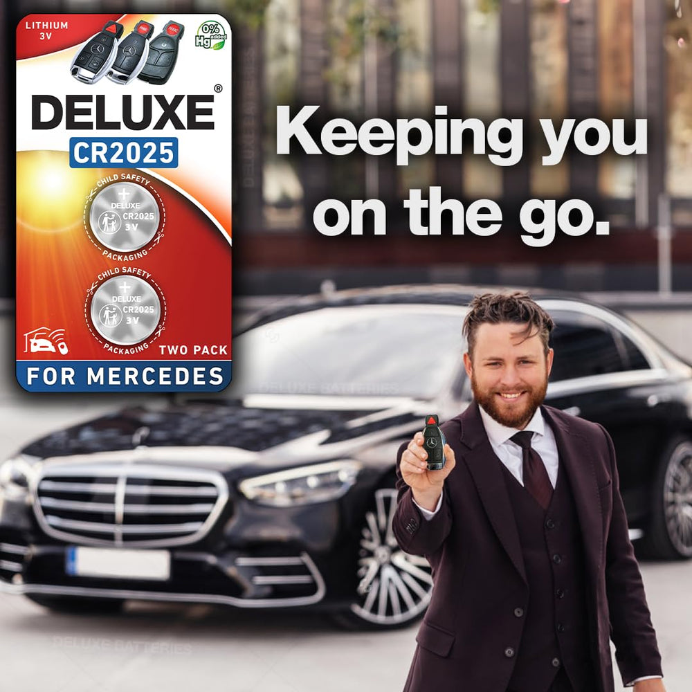 Deluxe Batteries Mercedes key fob backside compatibility check