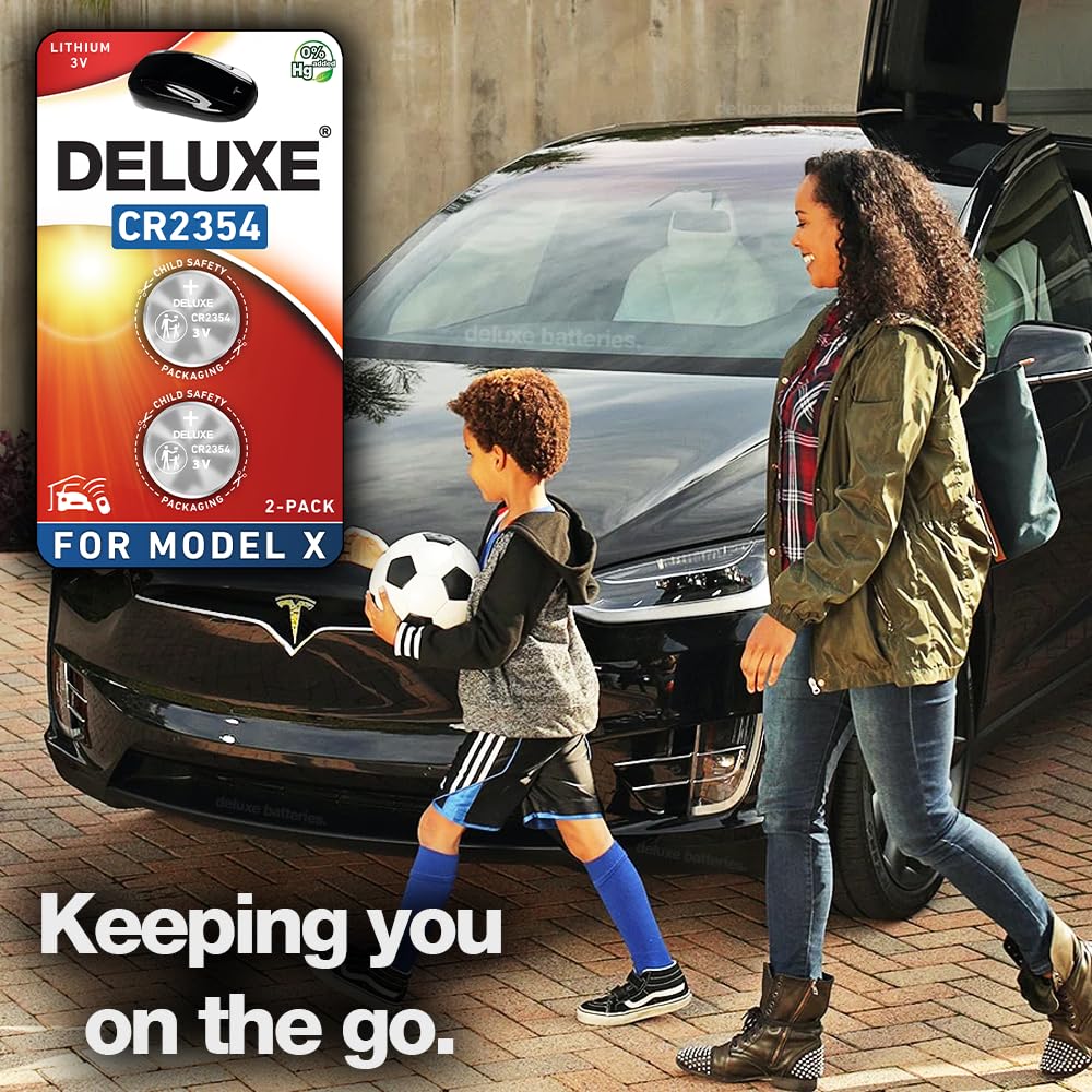 Original Deluxe CR2354 3V batteries included for immediate use