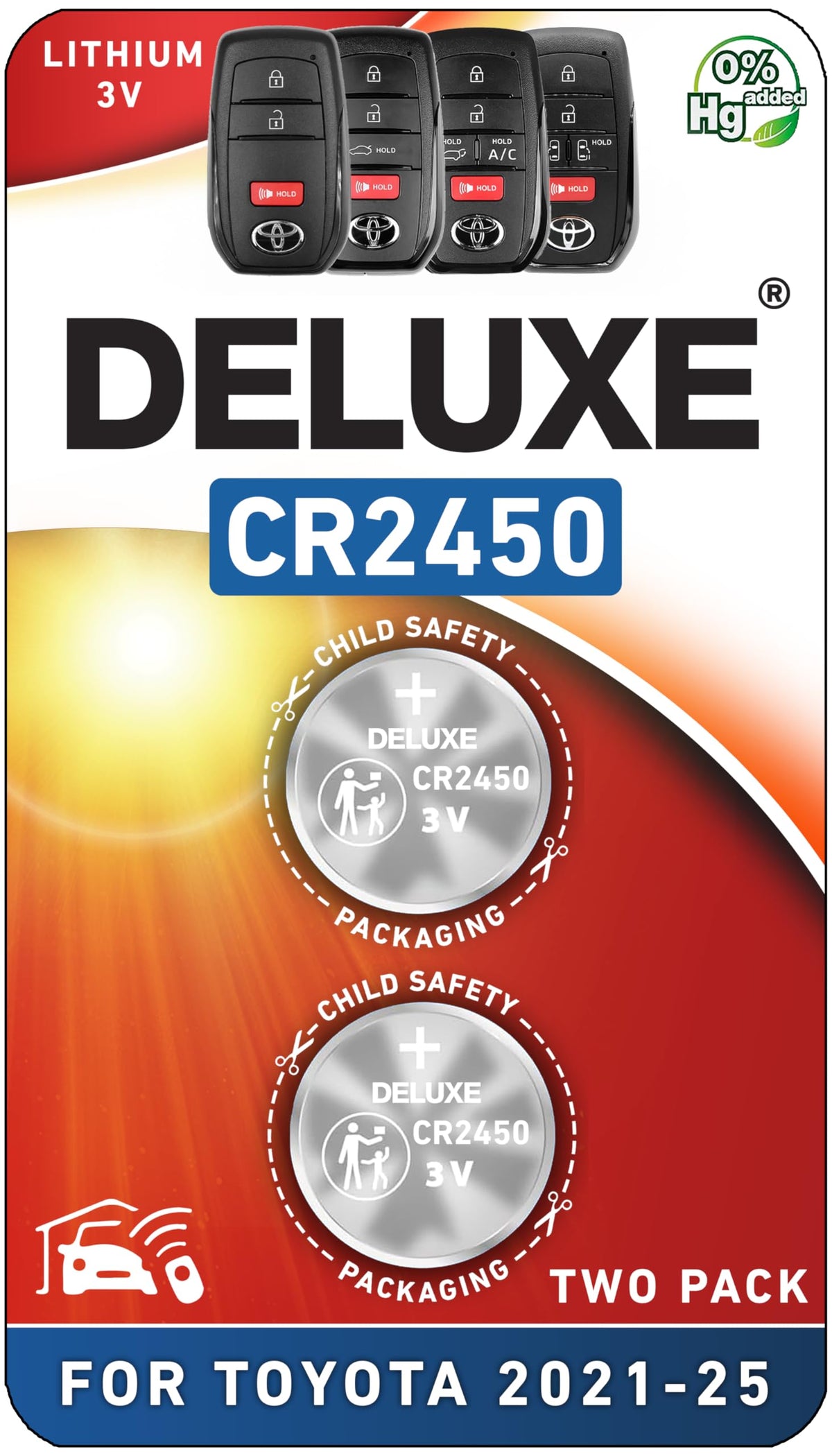 Deluxe Batteries Sienna key fob battery image – reliable power for your SUV keys