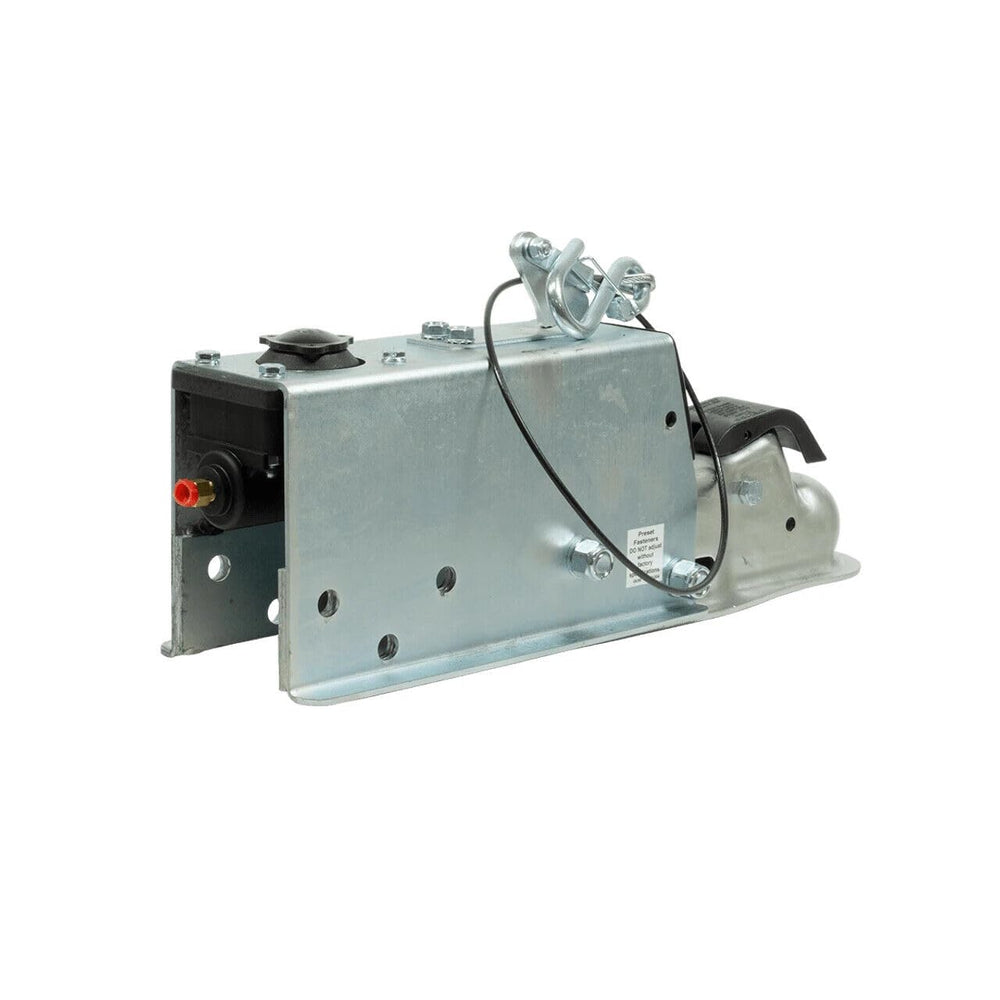 Demco EZ DA70 2-inch ball connection ensures solid towing link.