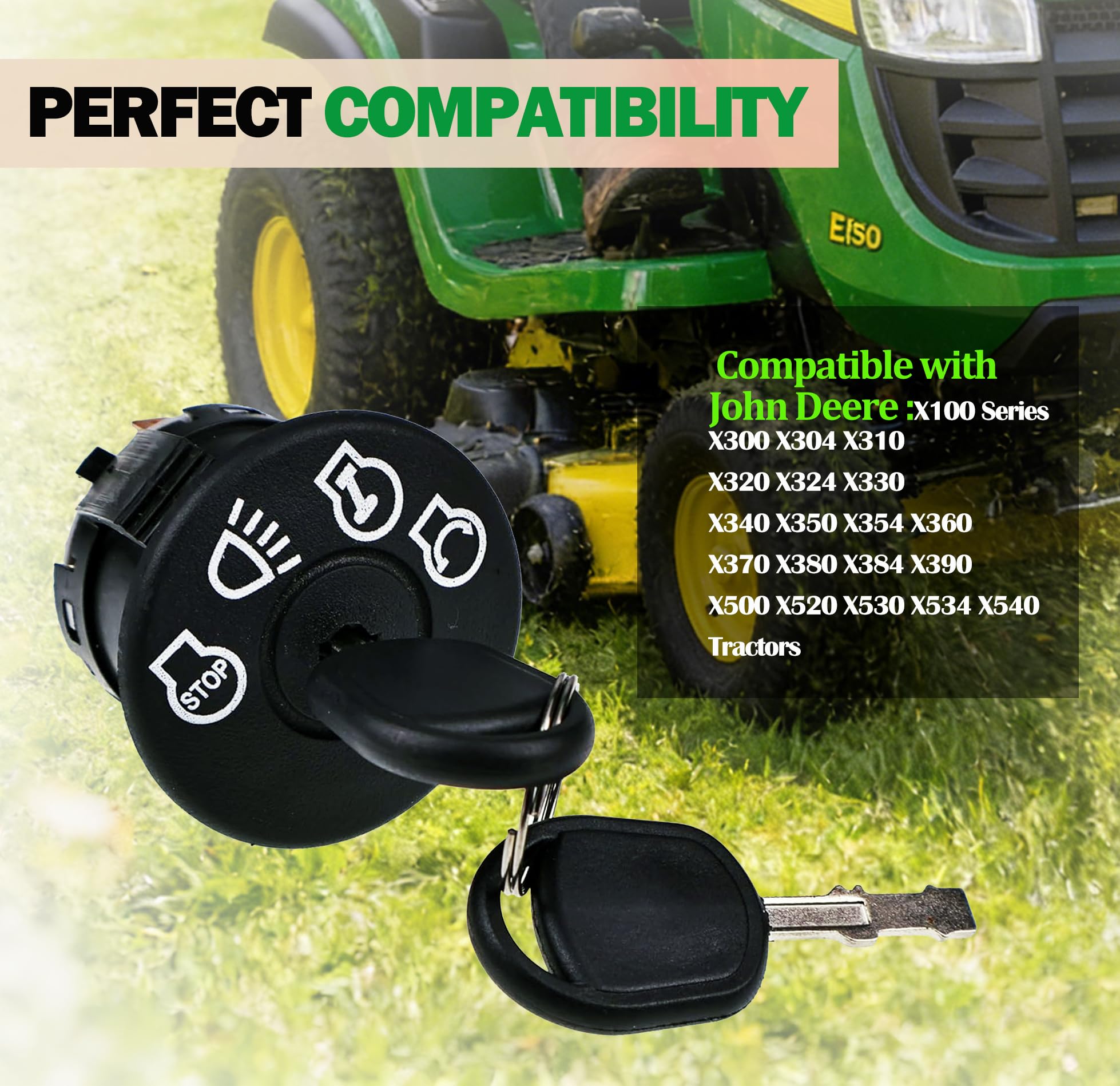 Demfec 7-terminal design enables versatile wiring for multiple tractor functions.