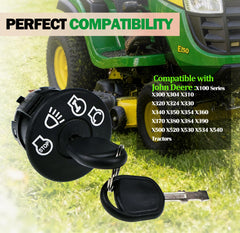 Demfec 7-terminal design enables versatile wiring for multiple tractor functions.