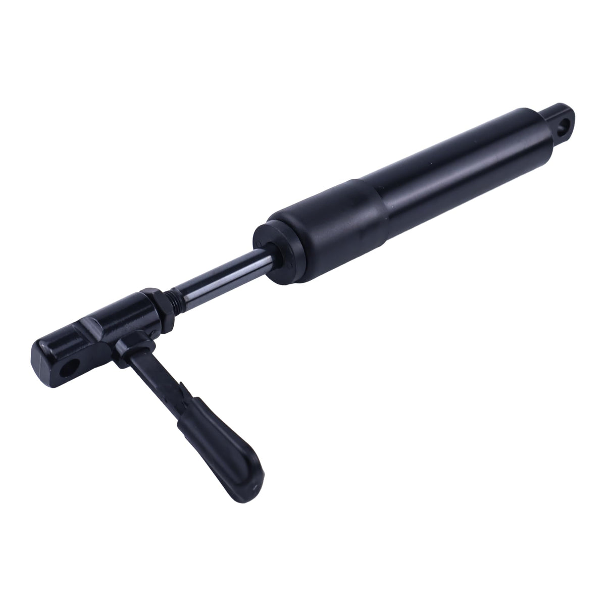 Demfec tilt steering shock mounted on Polaris RZR 570 for improved off-road steering control