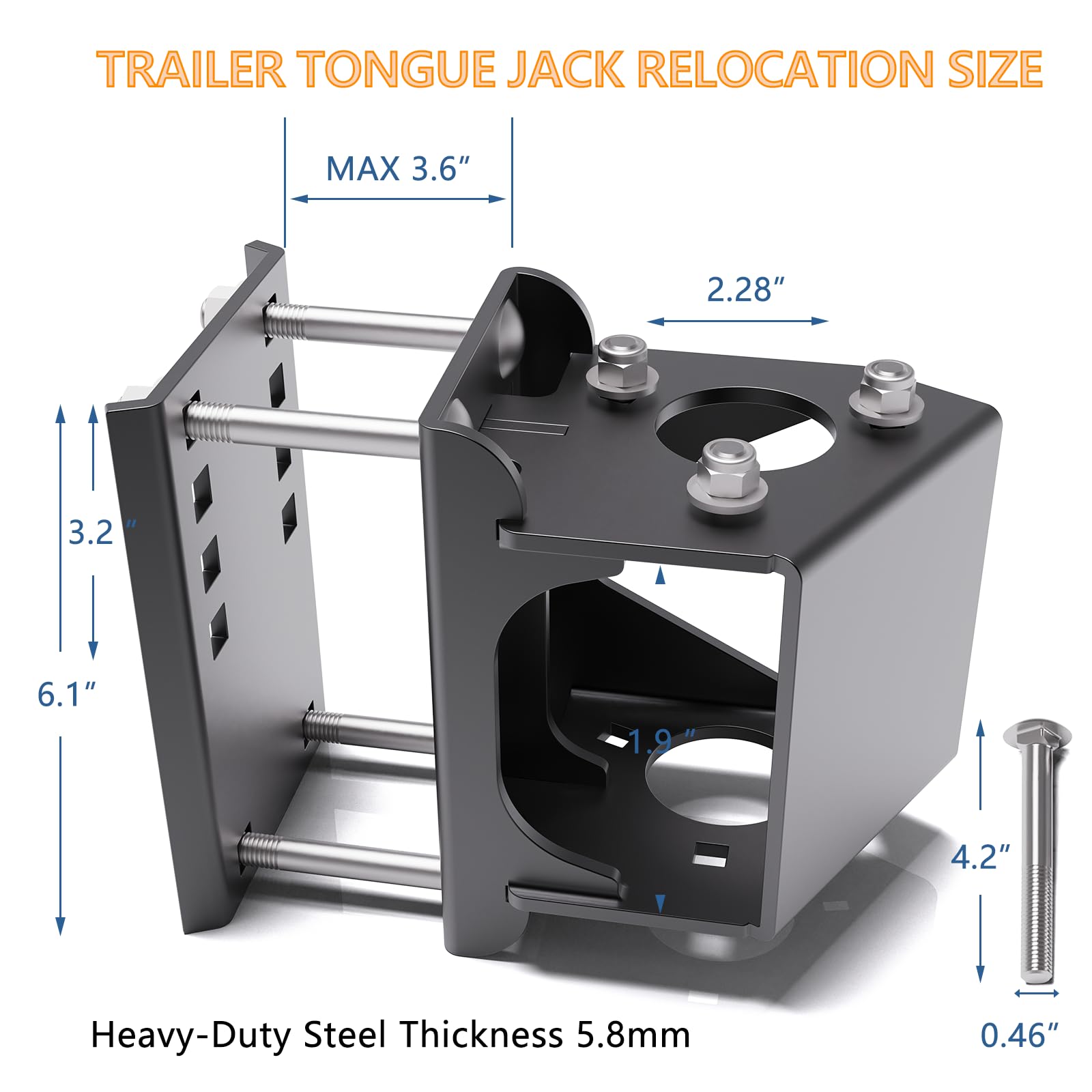 Demimy bolt-on hardware kit enabling quick, weld-free installation