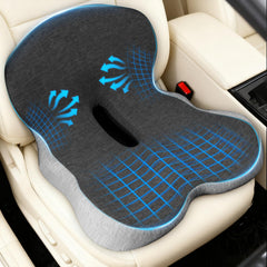 Denchy car-seat-cushion-lumbar-support promotes ergonomic alignment on long drives.