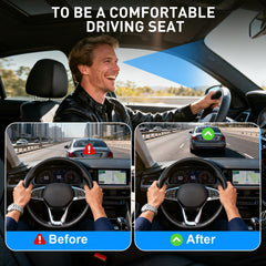 Denchy universal-seat-cushion-height-boost raises seat height for better visibility.