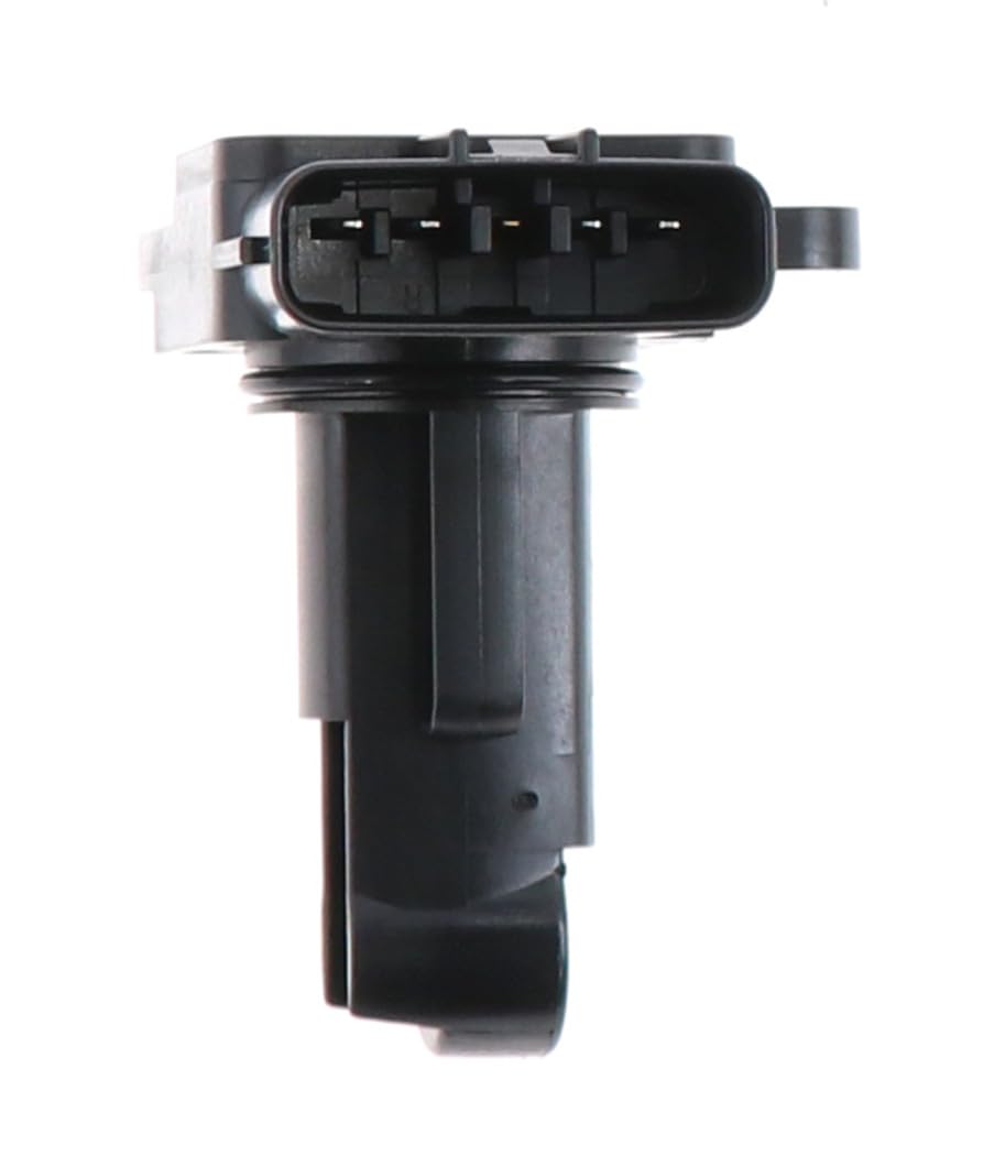 Denso MAF sensor side view highlighting compact design for versatile engine fits.