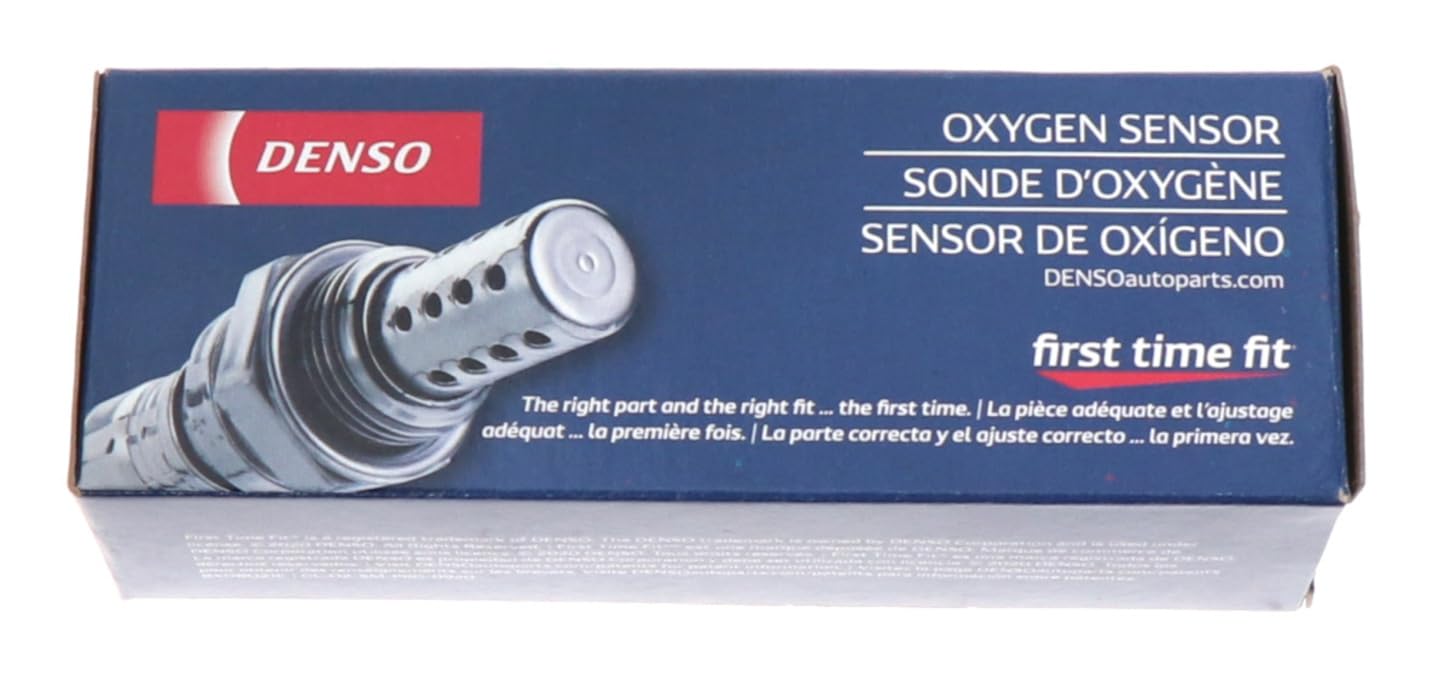 Denso 234-4337 oxygen sensor versus OEM image shows compatibility