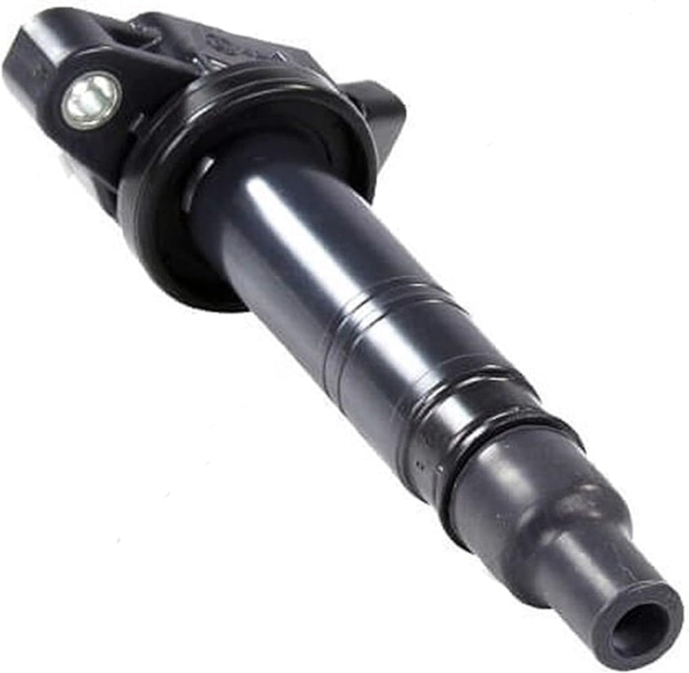 Denso 673-1308 ignition coil side view, easy installation and precise fit