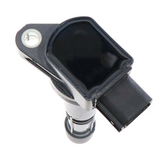 Denso 673-2301 side angle reveals rugged connector for reliable wiring.