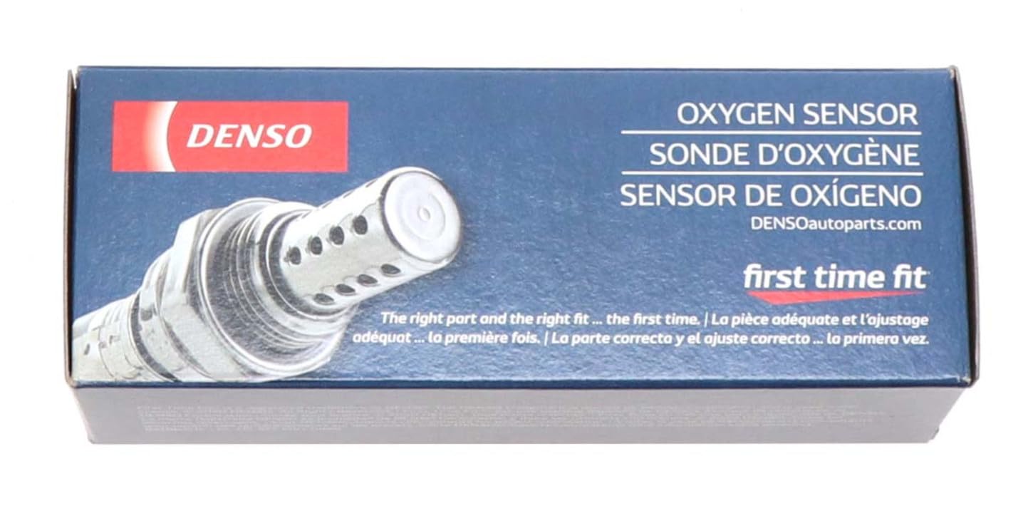 Denso Oxygen Sensor 234-4018 long wiring helps flexible routing.