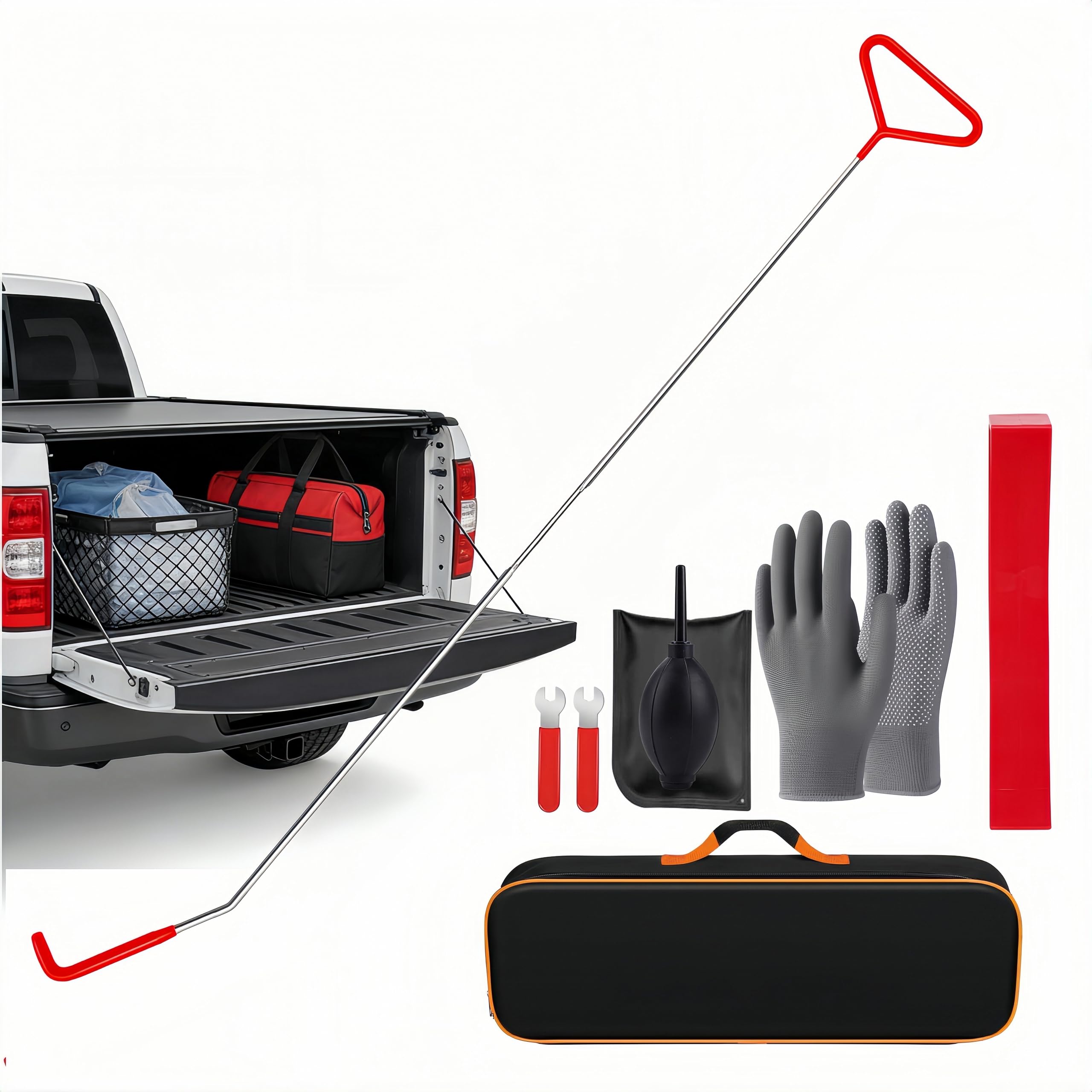 DENWAY Cargo Grabber Reach Tool with easy DIY assembly for quick setup.