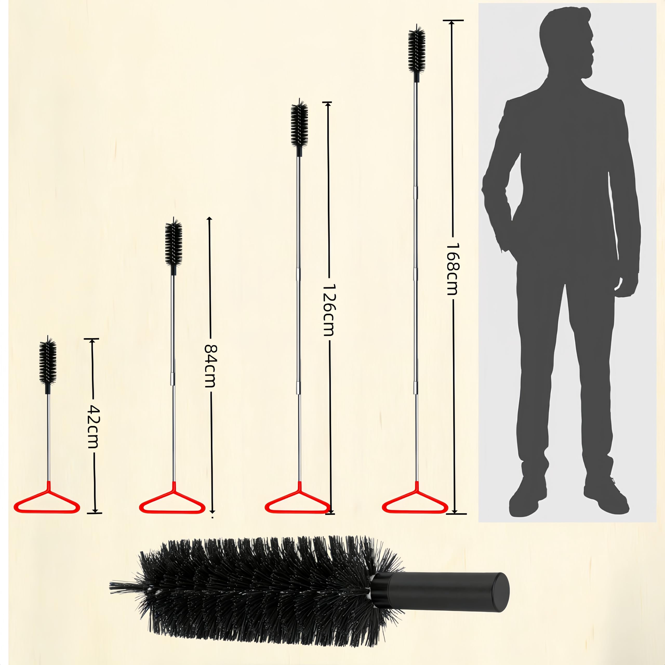 DENWAY variety of heads supports interior detailing and exterior scrubbing efficiently.
