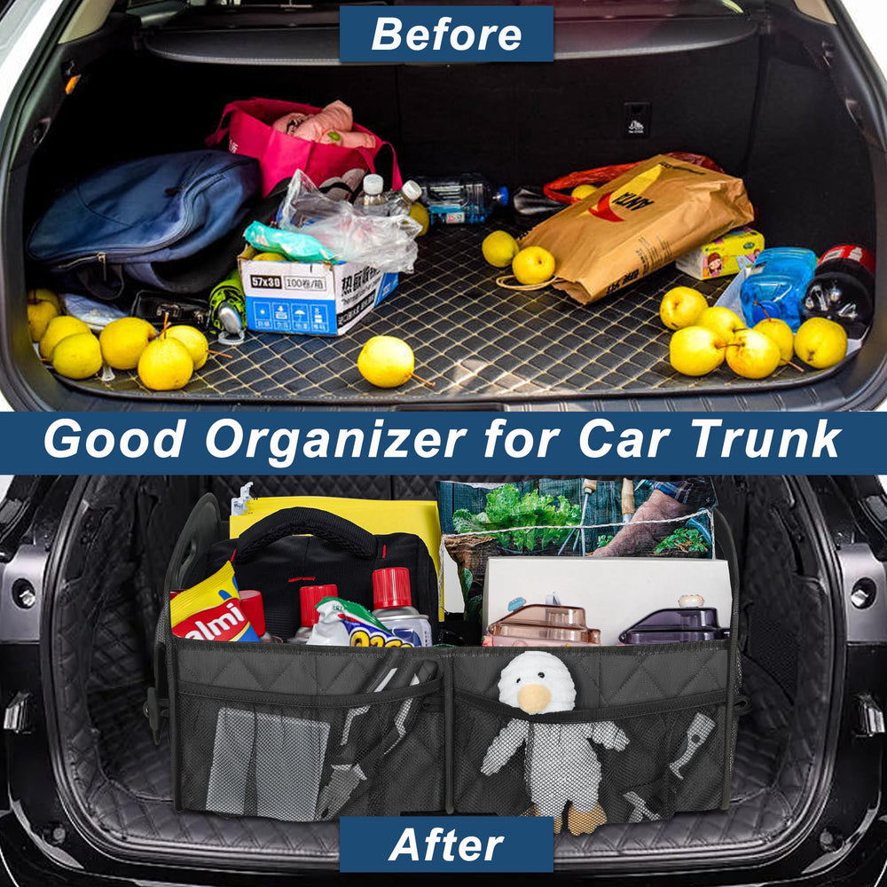 Deosk waterproof polyester shell resists dirt and cleans up easily after trips