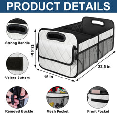 Deosk 600D waterproof material emphasizes durability and spill resistance during daily use.