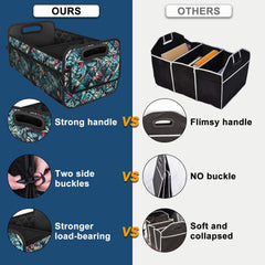 Deosk trunk organizer with 50L capacity helps reduce clutter in your vehicle.