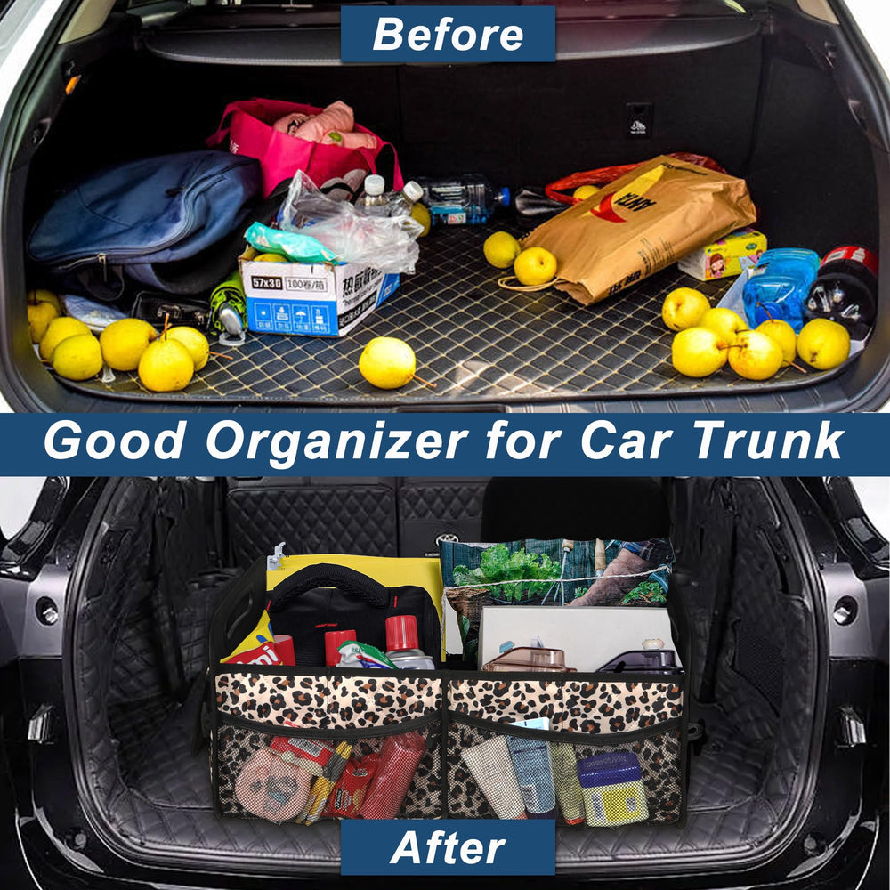Deosk car and SUV compatible organizer fits in any vehicle.