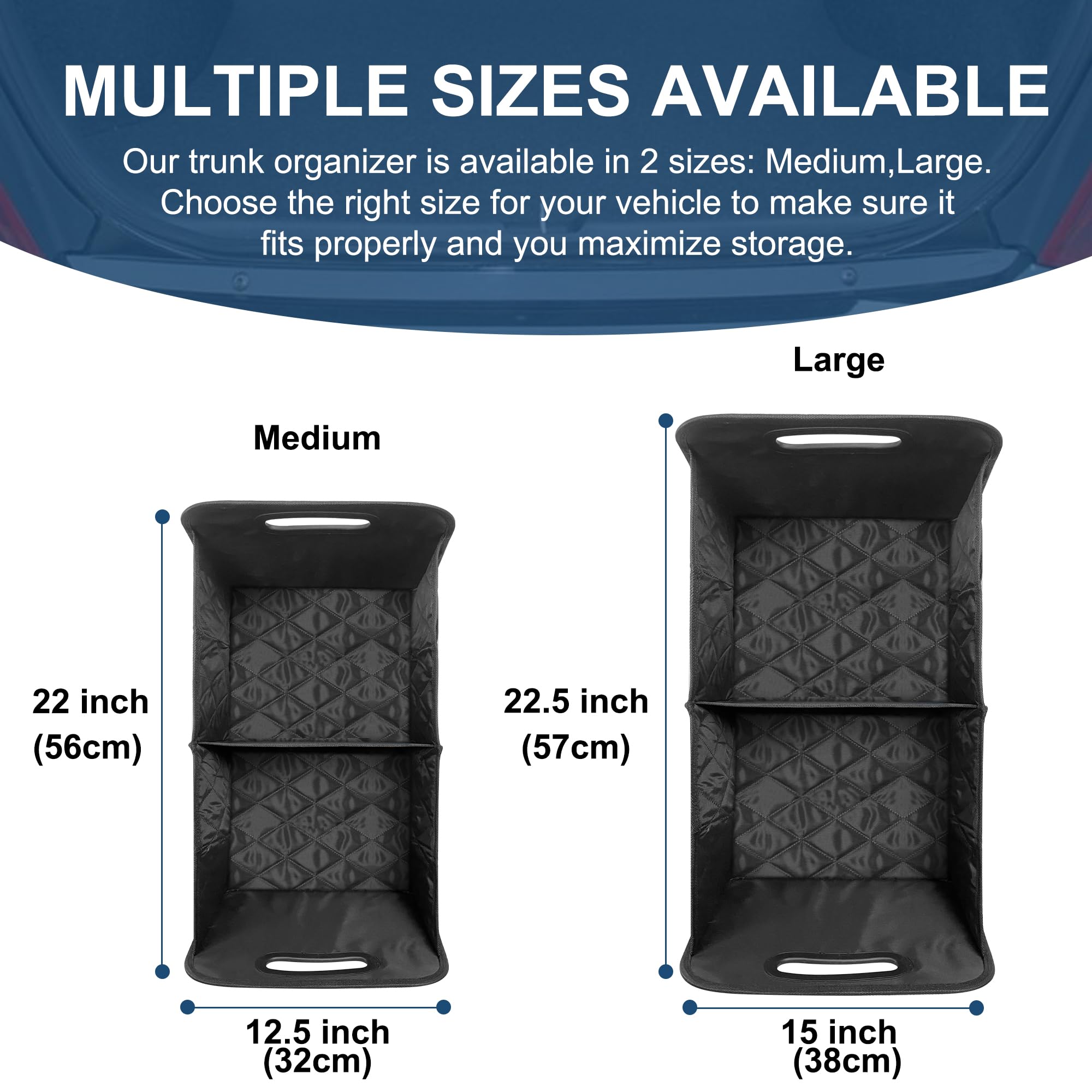 Deosk interior offers approx 50L space to keep gear sorted.