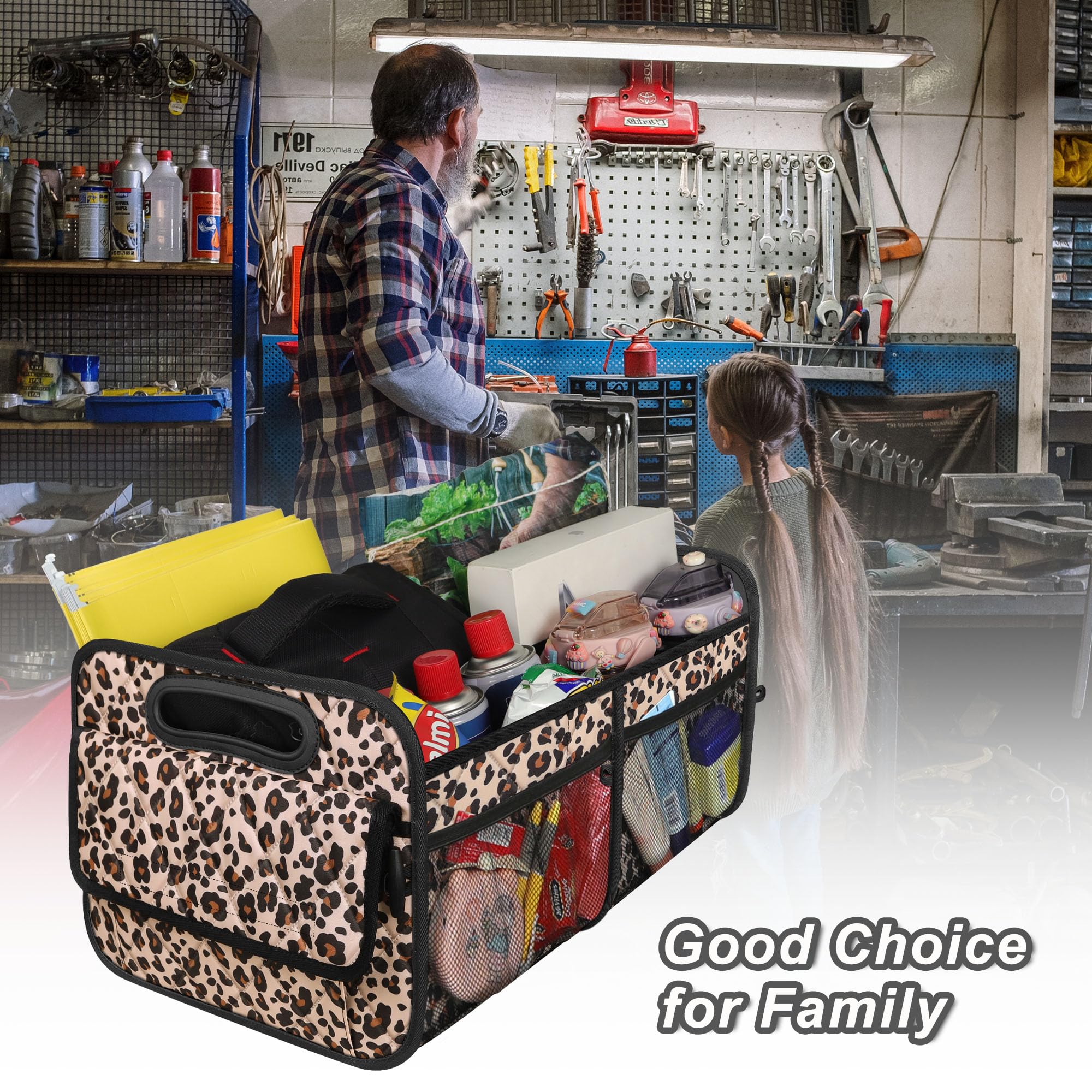 Deosk waterproof base keeps supplies secure during travel.