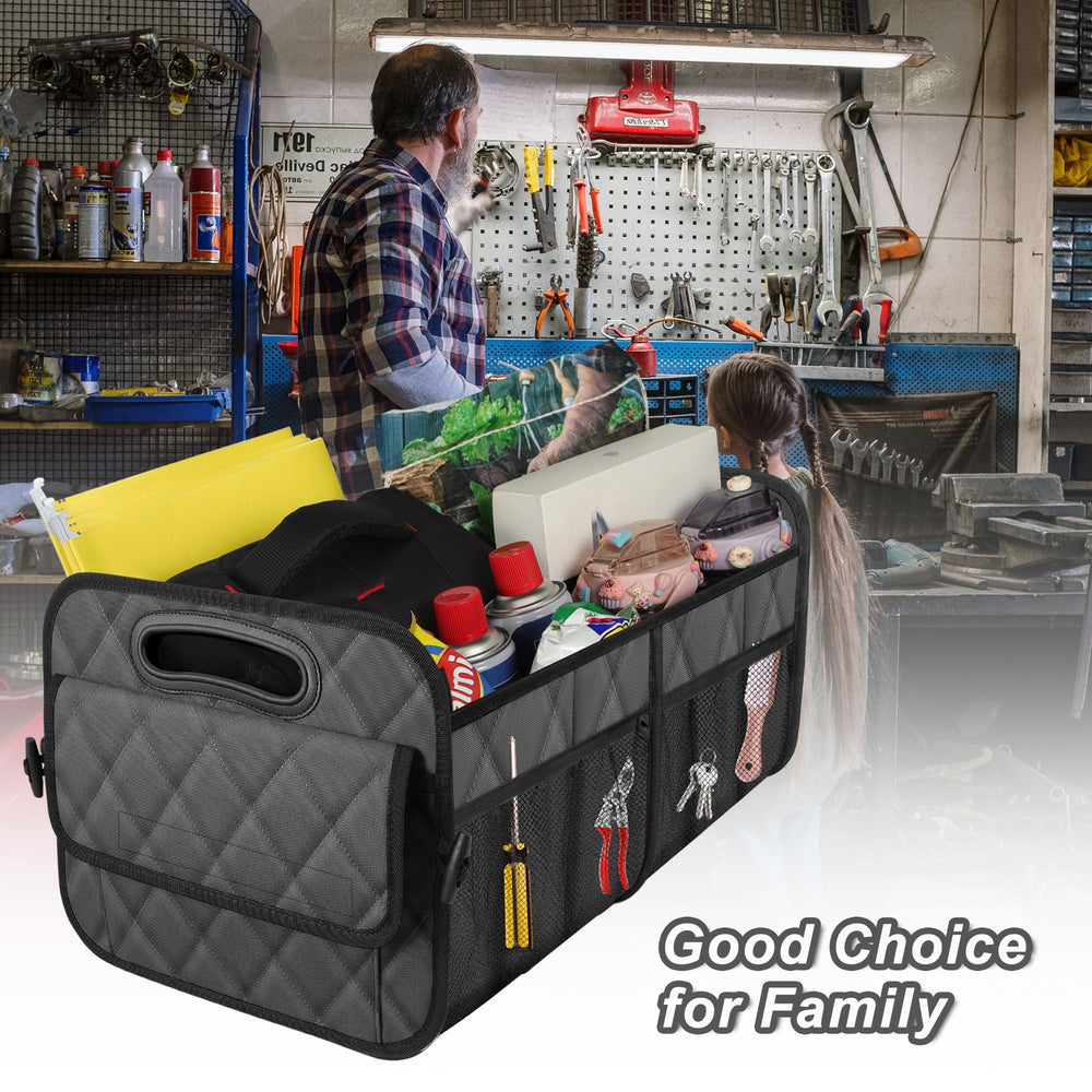 Deosk fits most SUVs with a roomy 57x38x34 cm footprint for easy placement