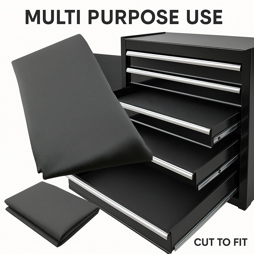 Dependable Industries trunk mat guards against spills in garages and vans.