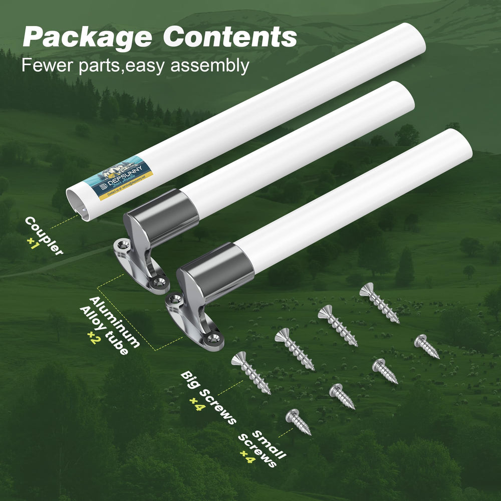 DEPSUNNY aluminium frame provides durable, on-the-go support.