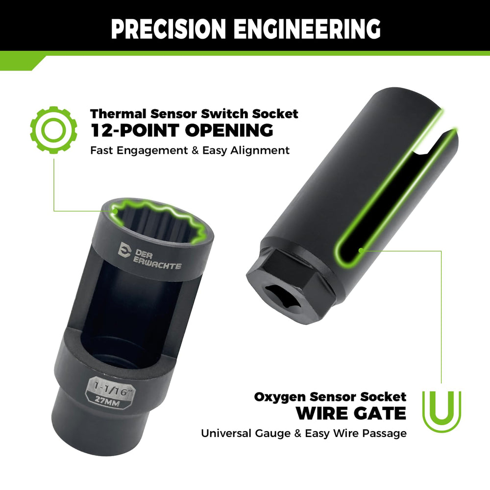 Der Erwachte thread chaser M18x1.5 restores exhaust threads.