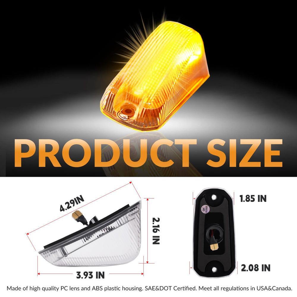 DERMOKA DOT SAE certified marker lamp ensures reliable performance.