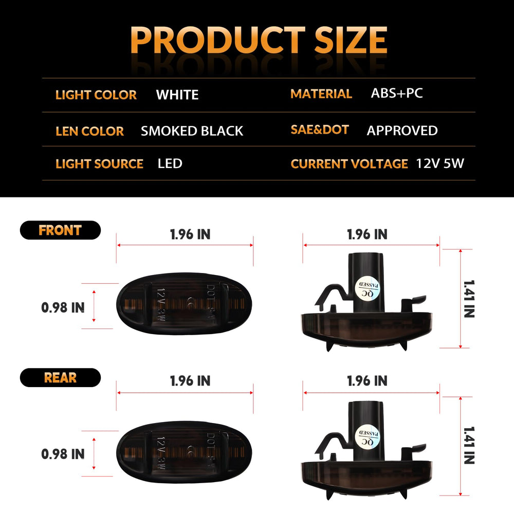 DERMOKA LED dually marker light plug-and-play installation saves time.