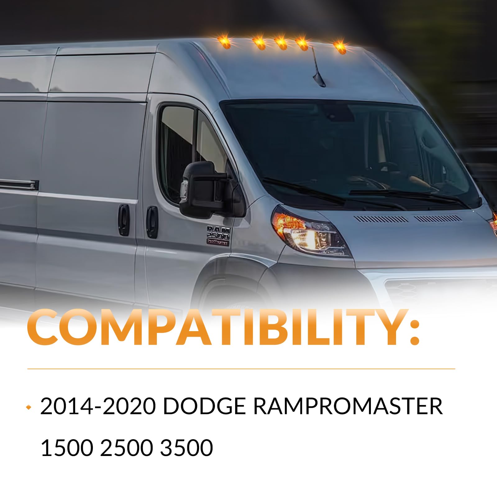 DERMOKA plug-and-play cab light installation in minutes.