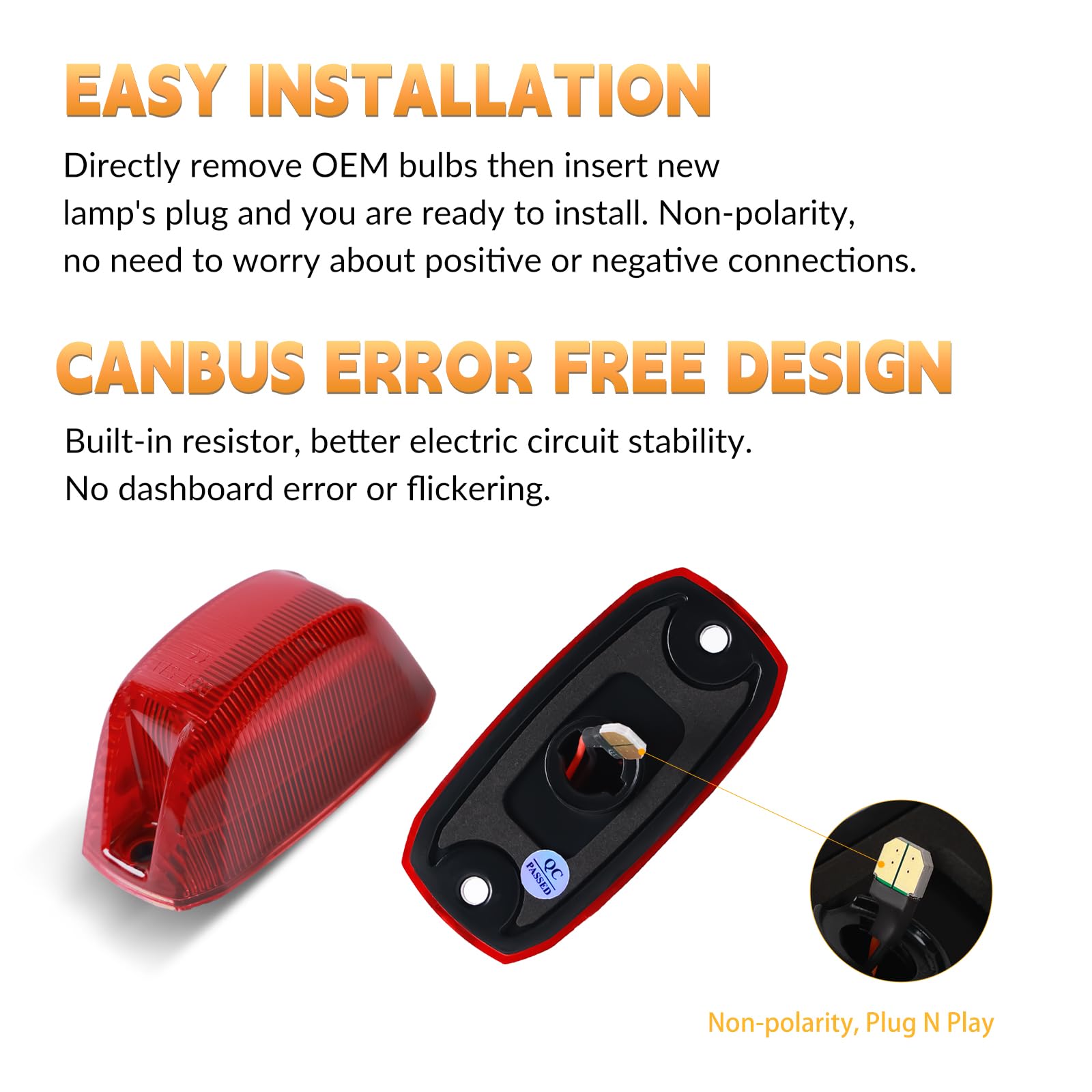 DERMOKA roof marker lamps installed, showcasing weatherproof housing and reliable performance.