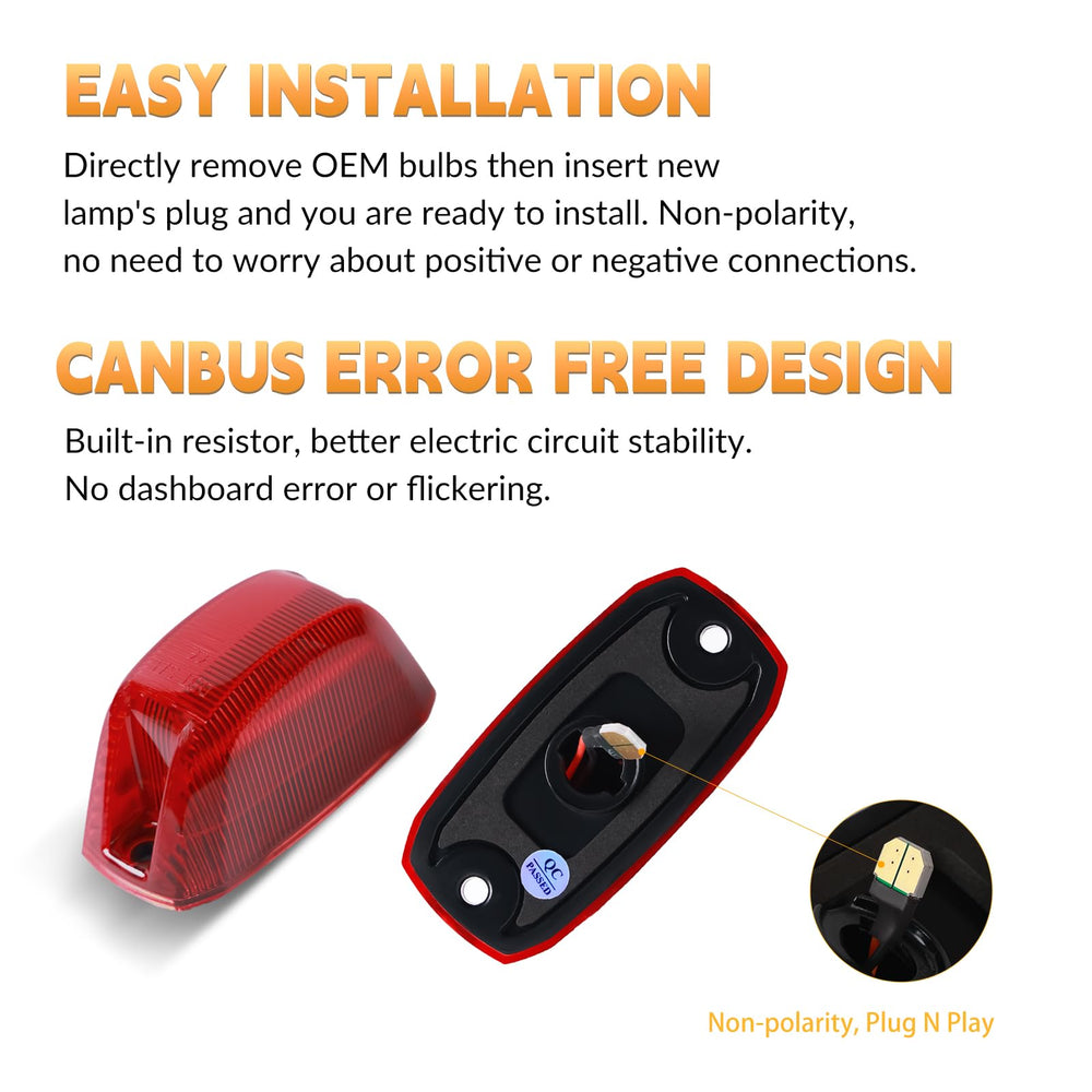 DERMOKA roof marker lamps installed, showcasing weatherproof housing and reliable performance.