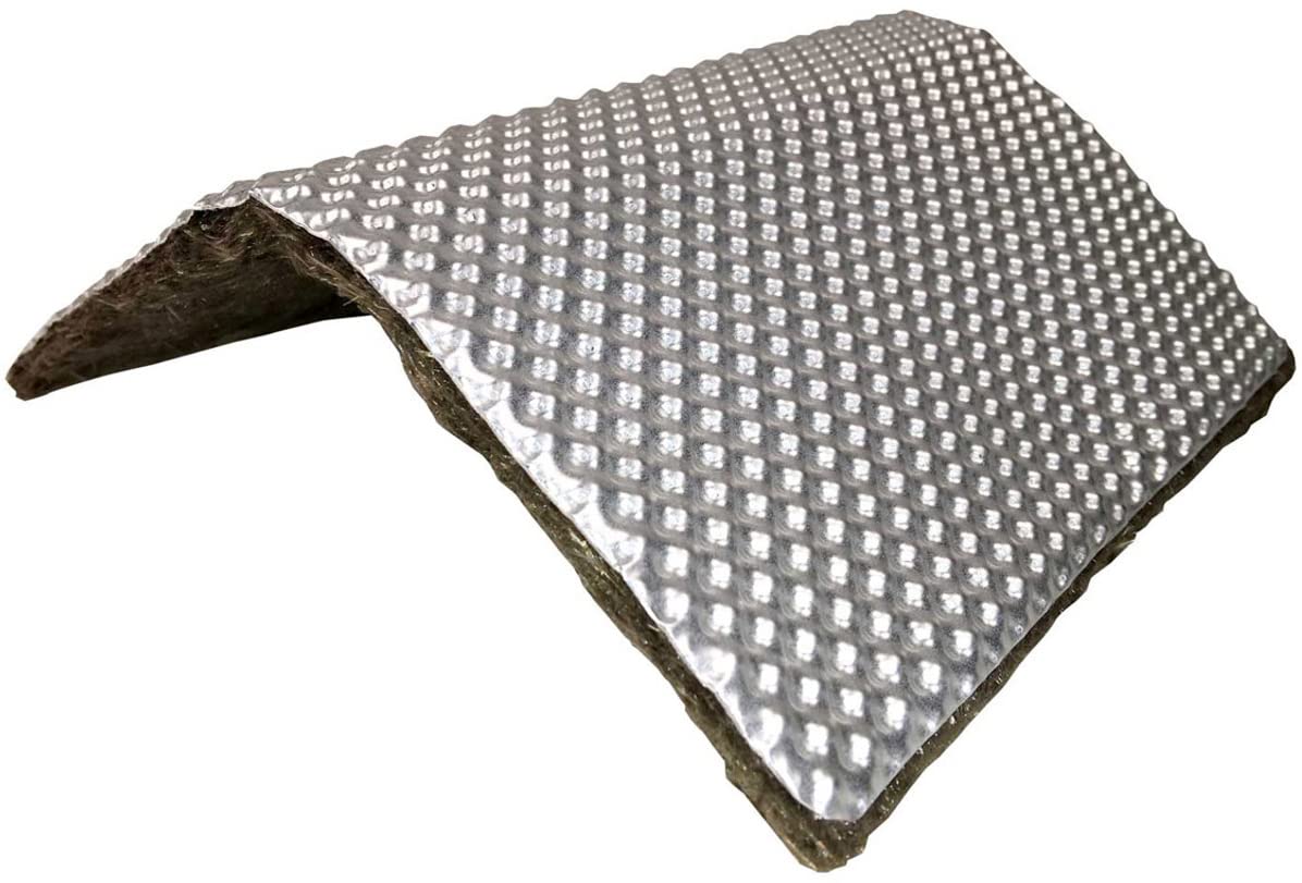 Design Engineering Form-A-Shield on exhaust headers reducing heat exposure
