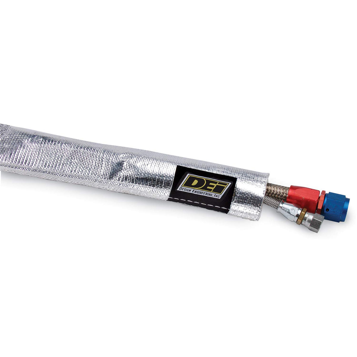 Design Engineering Heat Sheath aluminized sleeving protects hoses from radiant heat and abrasion